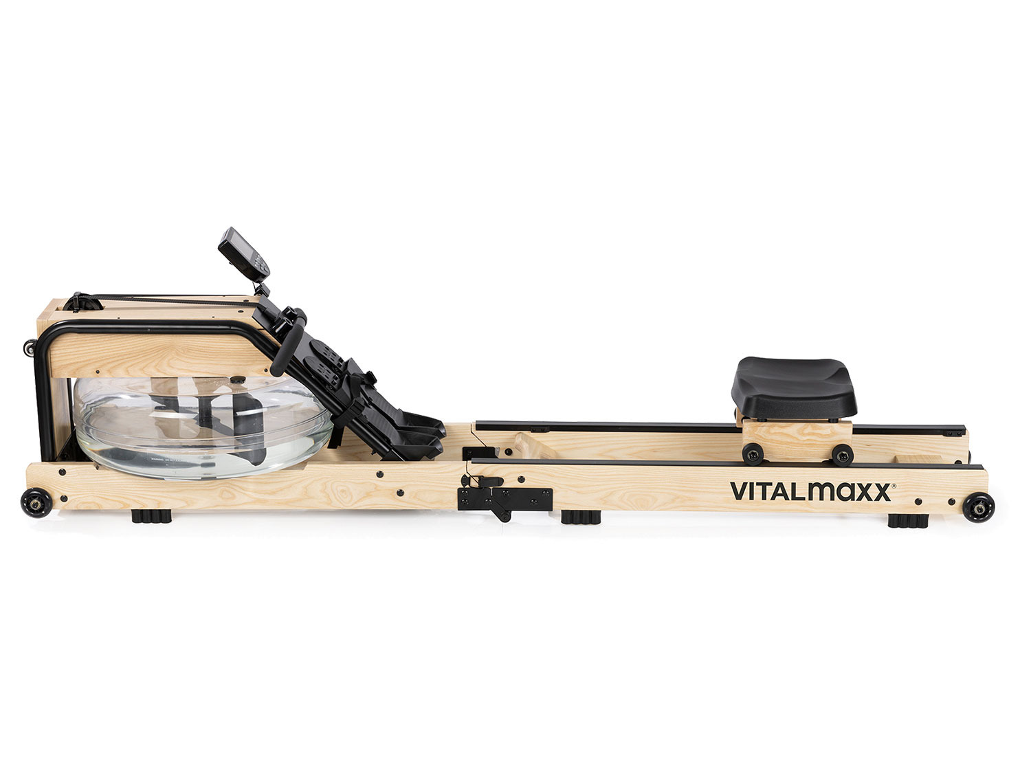 VitalMaxx Rudergerät H2O/klappbar hellbraun | LIDL