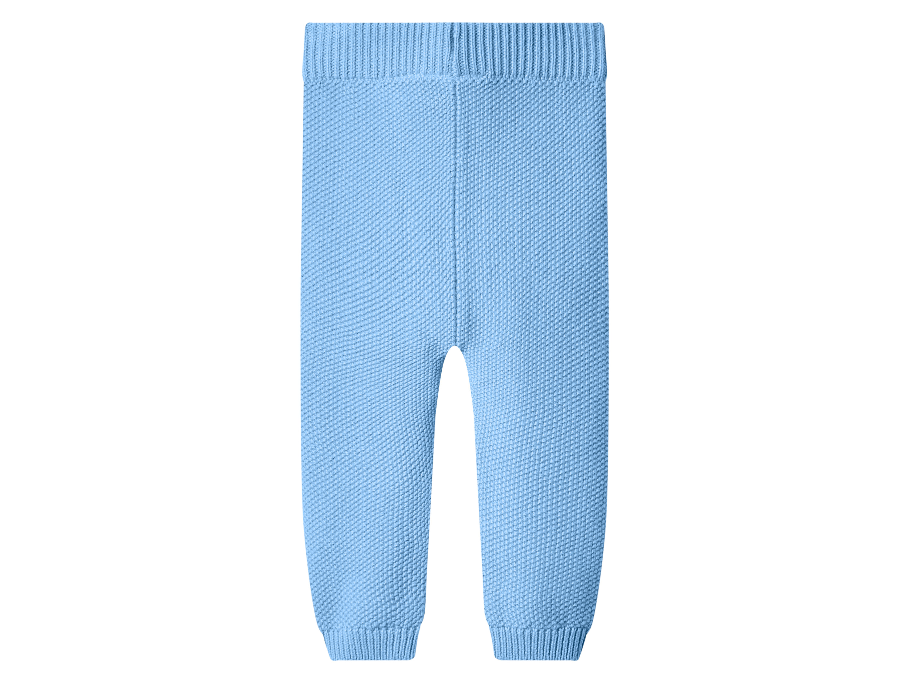 LUPILU® Baby Mädchen Jungen Strickhose (Blau, 86/92) – Bild 2 von 2