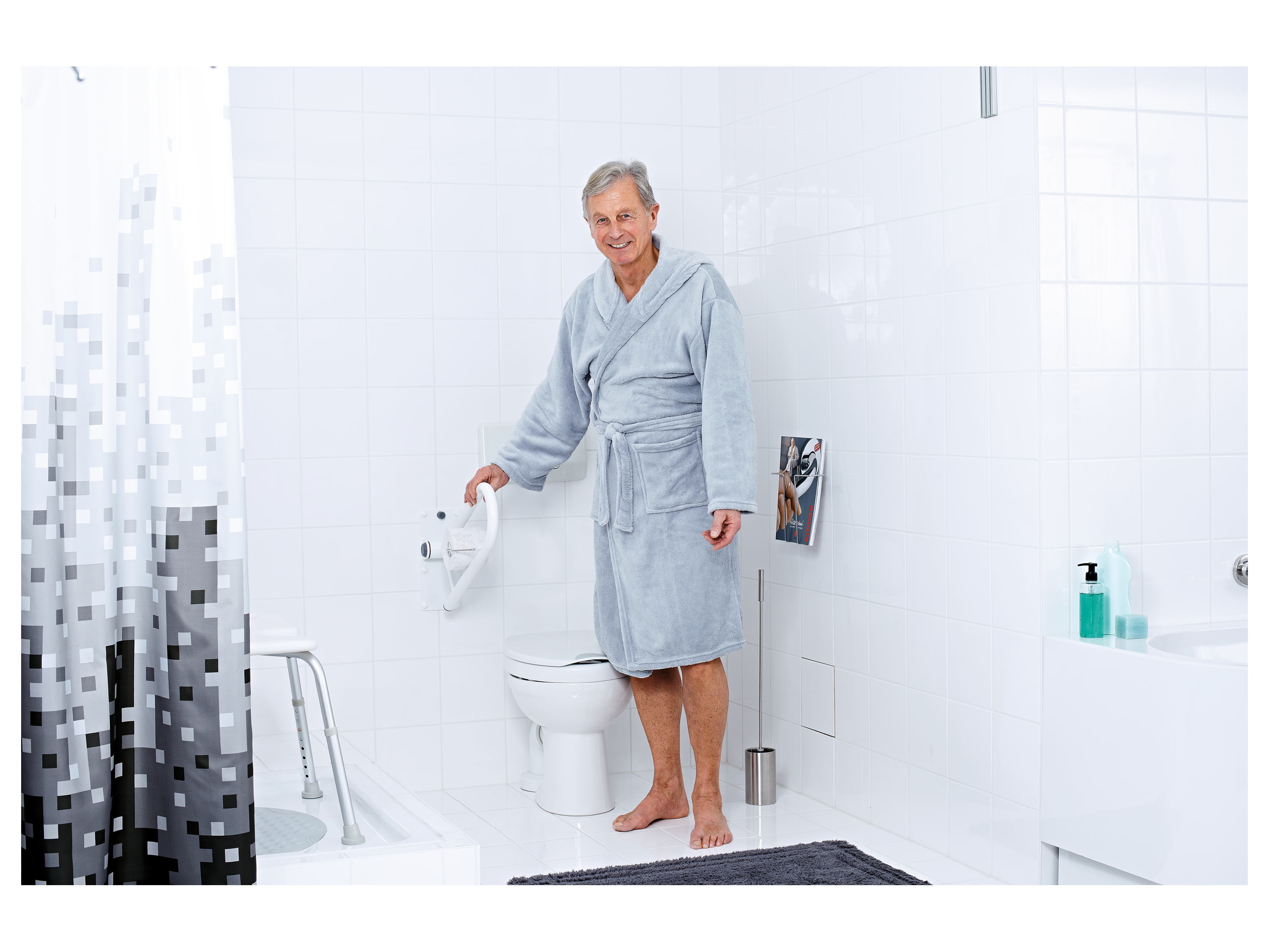 Thumbnail - Ridder WC Aufstehbügel »Tim«, platzsparend (55,5 cm)