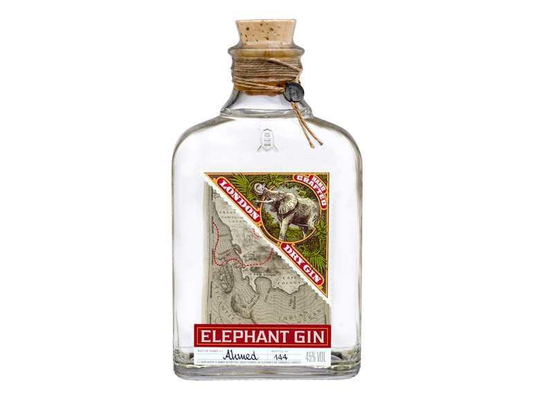 Gehe zu Vollbildansicht: ELEPHANT GIN London Dry Gin mit Geschenkbox + Glas 45% Vol - Bild 2
