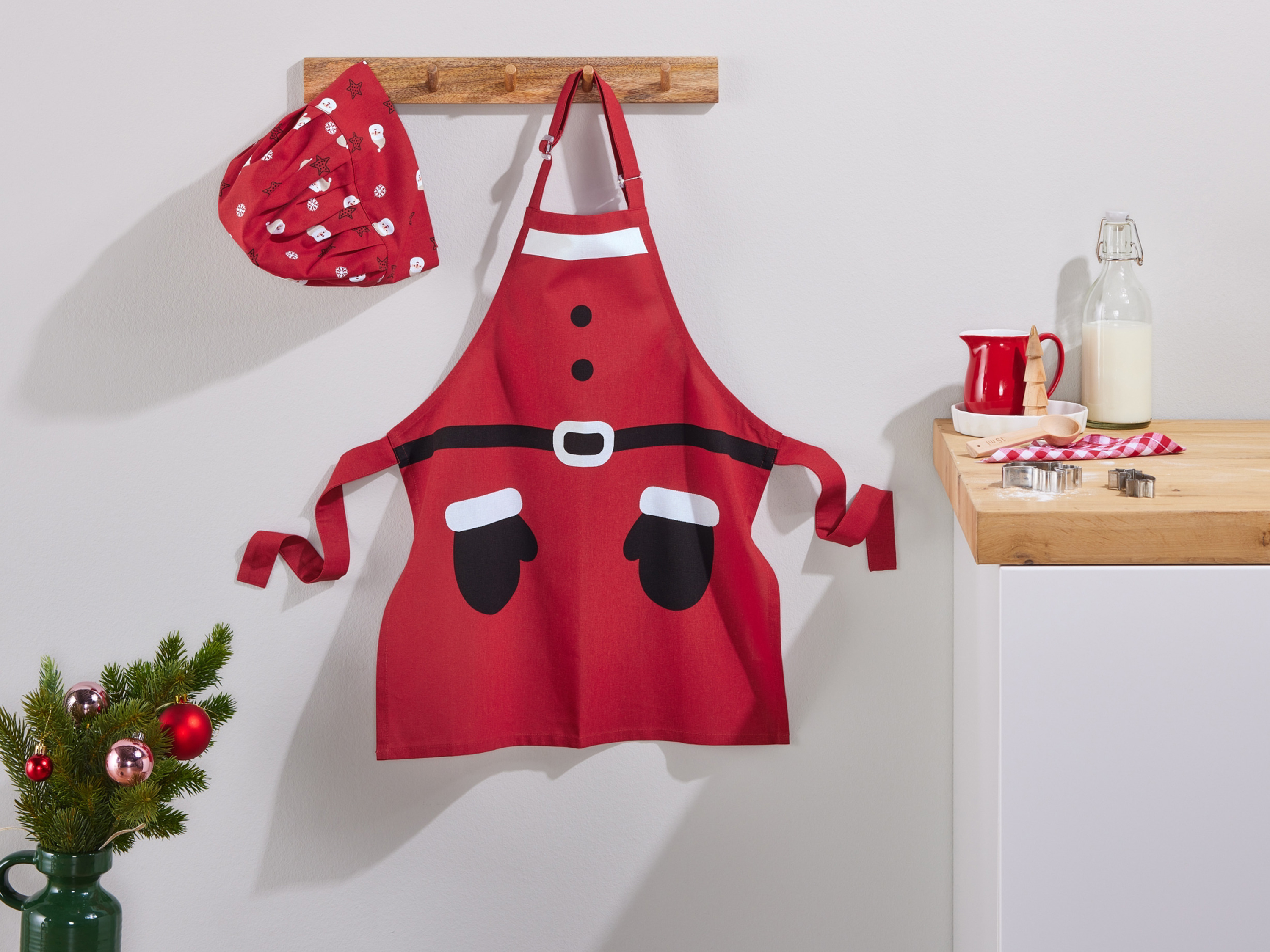 Thumbnail - LIVARNO home Kinder Schürzenset (Rot)