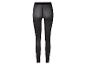 Schwarze transparente Strumpfhose, Rückansicht