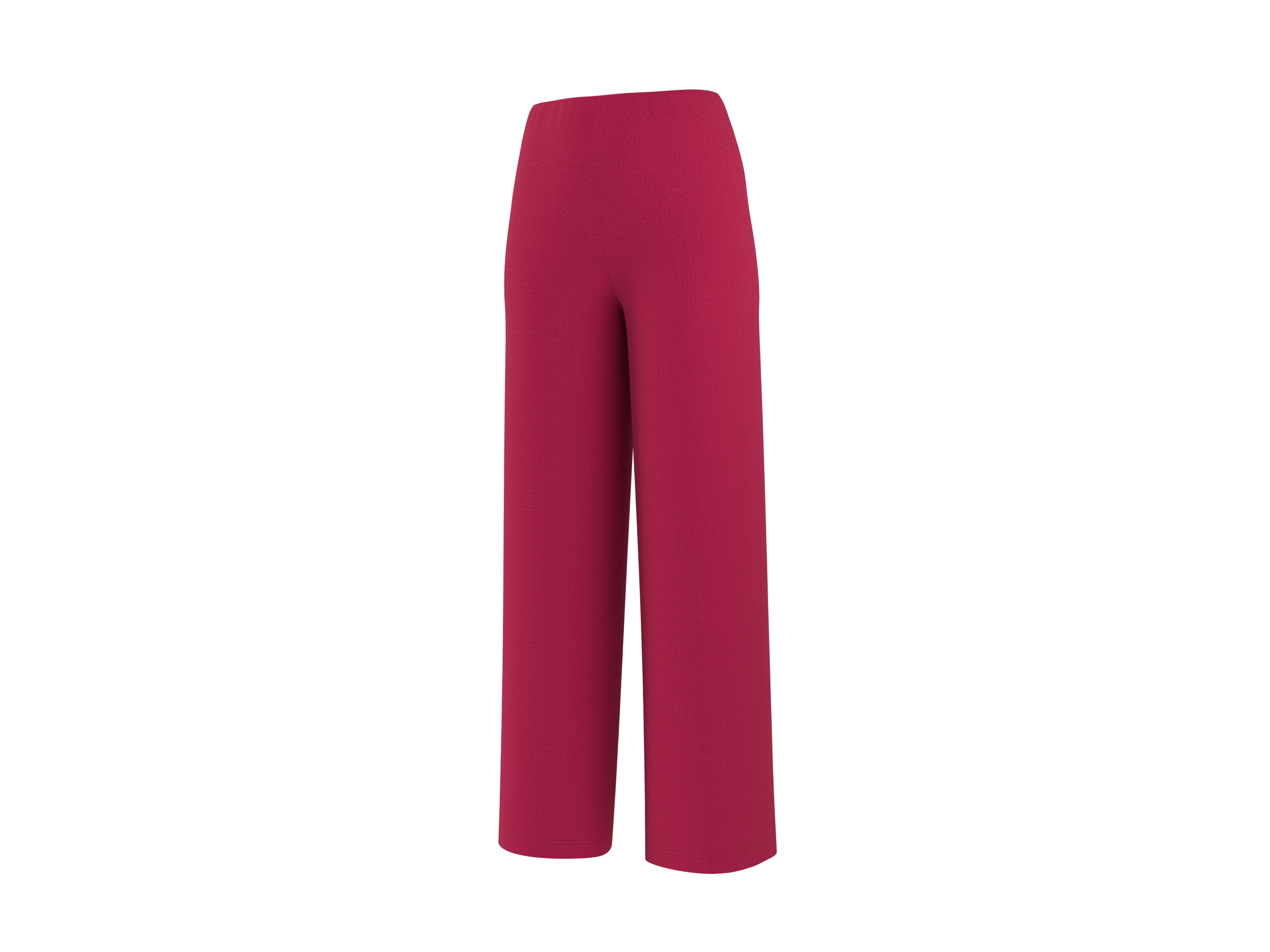 ESMARA® Damen Wide-Leg-Hose (Pink, L(44/46)) – Bild 3 von 4