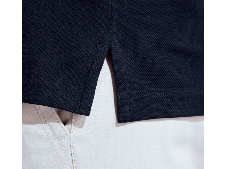 Gehe zu Vollbildansicht: LIVERGY Herren Poloshirt, kurzarm, aus hochwertiger Pikee-Qualität - Bild 13