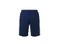 Marineblaue Sportshorts.