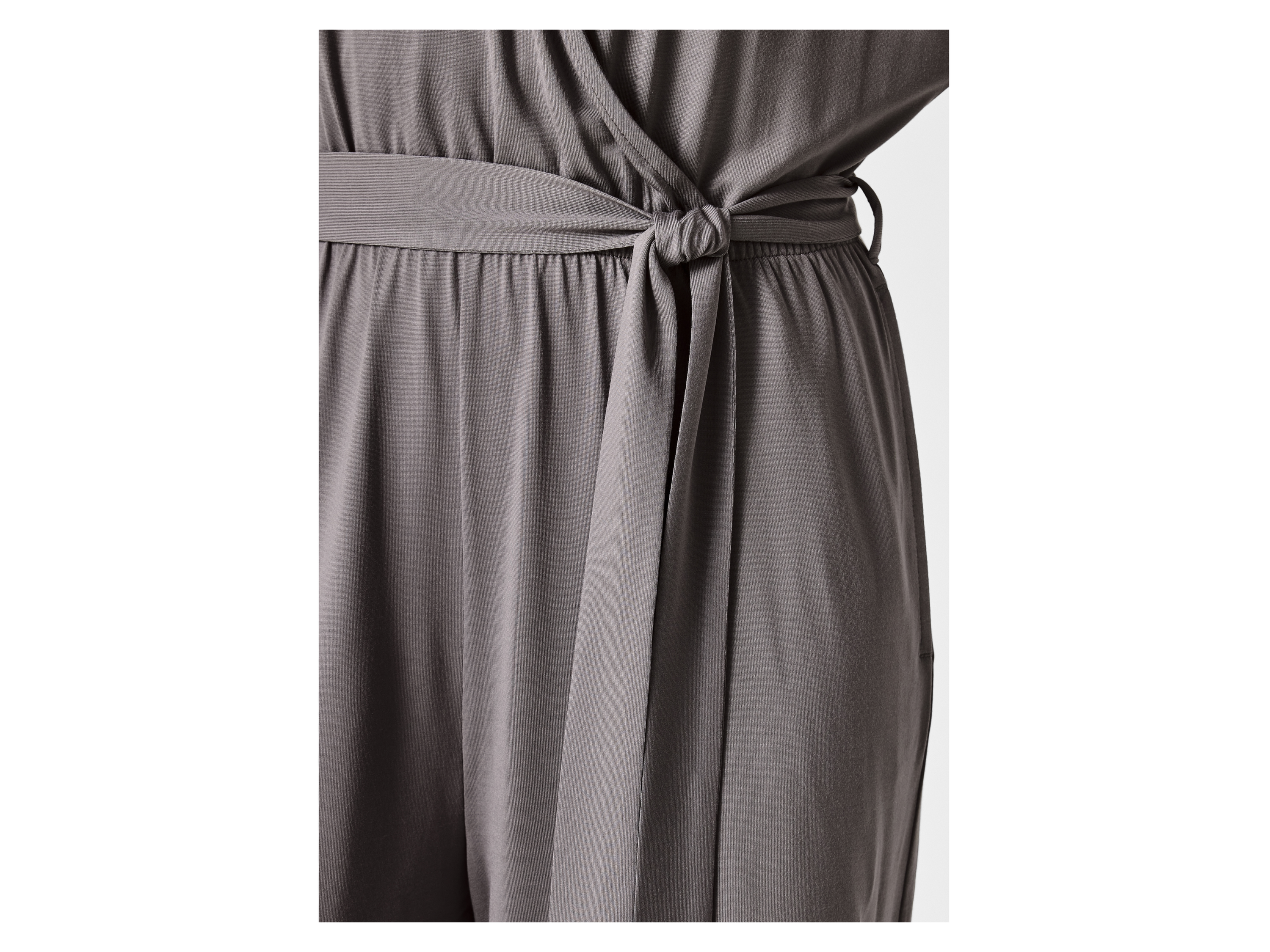 Thumbnail - esmara® Damen Jumpsuit, mit seitlichen Eingrifftaschen (Grau, L(44/46))