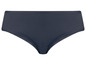 Dunkelblaue Unterhose mit hohem Bund.