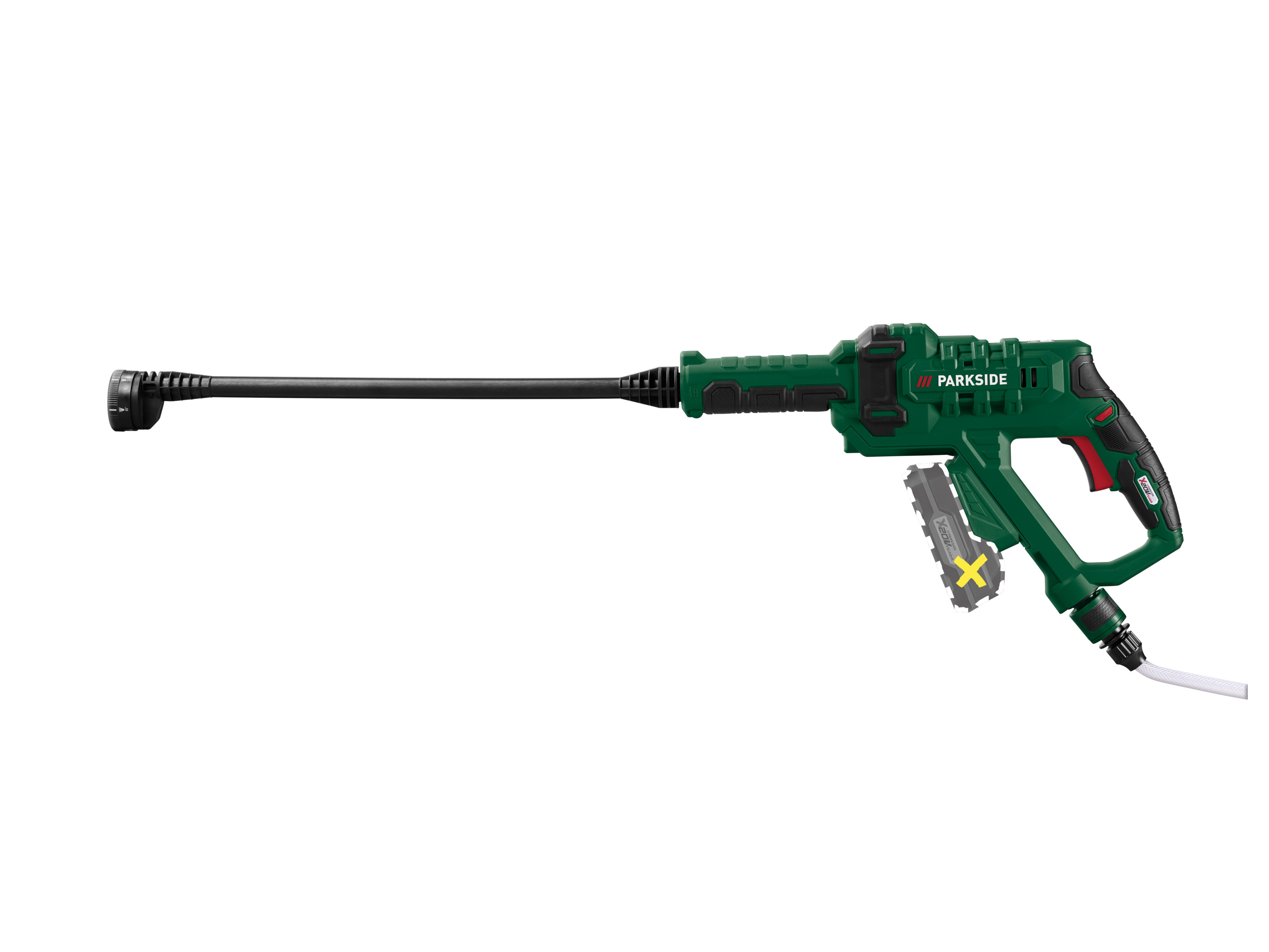 PARKSIDE® 20 V Akku–Druckreiniger »PDRA 20–Li D4«