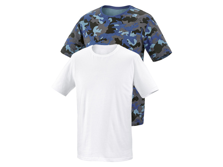 Gehe zu Vollbildansicht: PARKSIDE® Herren T-Shirts, 2 Stück, aus reiner Baumwolle - Bild 2