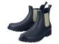 Stiefel mit elastischen Seiteneinsätzen