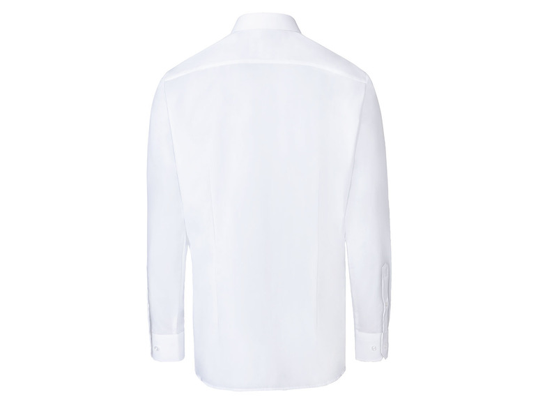 Gehe zu Vollbildansicht: Nobel League Herren Businesshemd, aus reiner Baumwolle, weiß - Bild 2