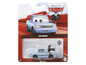 Disney Pixar Cars Dana Crankoff Metall-Spielzeugauto auf Blisterverpackung.