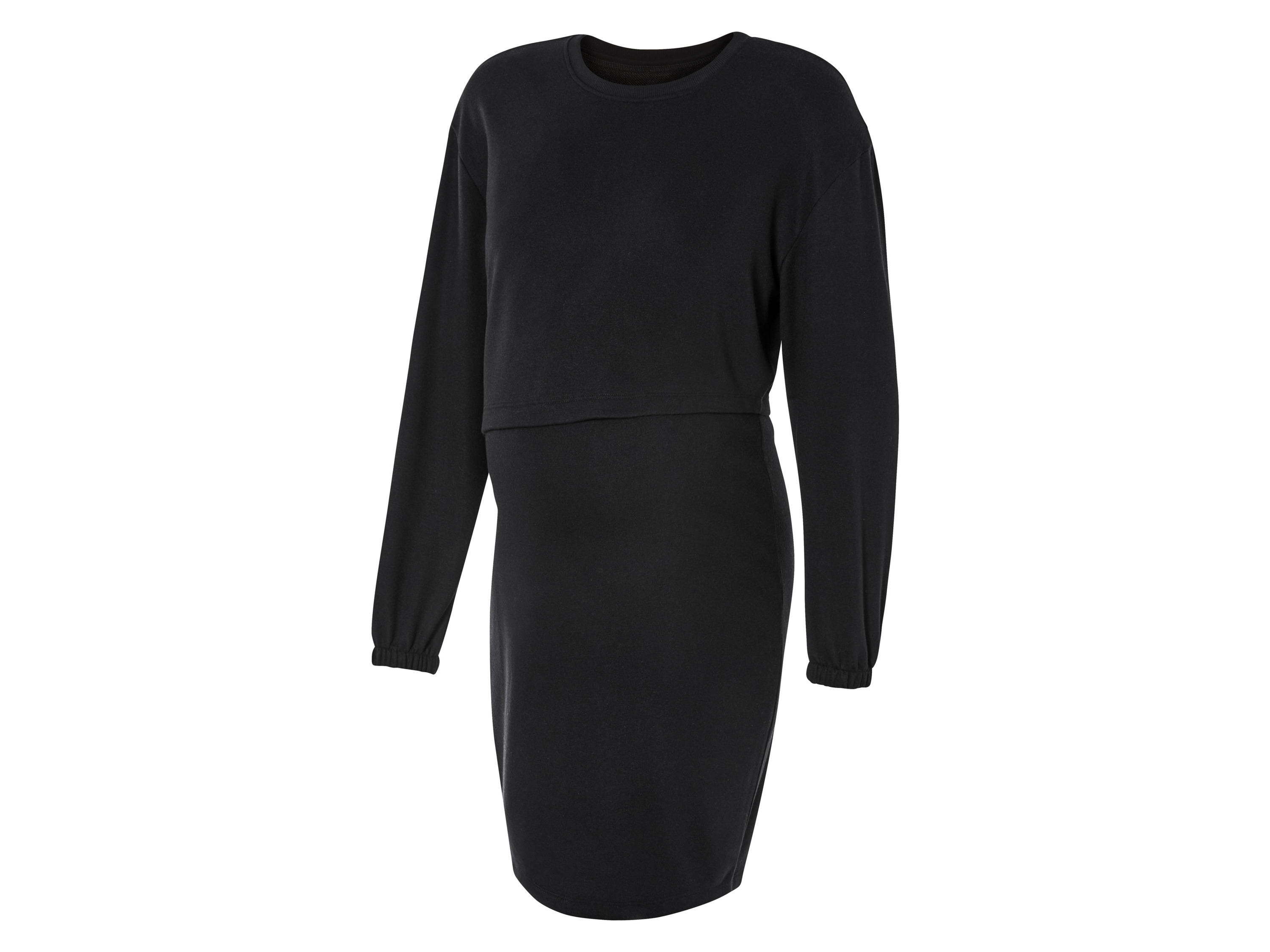 esmara® Damen Kleid (Schwarz, XL(48/50))““ | hellrosa, schwarz Muster: hellrosa: blumen Detail: Umstandskleid mit passendem Oberteil Schnitt: – Ausschnitt: Kleid: V-Ausschnitt, Oberteil: Rundhalsausschnitt Kragenform: – Stillfunktion: Oberteil hinten geschlitzt – zum Stillen einfach anheben Ärmellänge: Oberteil: regulär Länge: – Material: Polyester recycelt, 28 % Viskose Viskose von Lenzing Pflegehinweis: waschen bei max. 40 °C nicht bleichen nicht im Wäschetrockner trocknen bügeln bis 110 °C Stufe 1. Kein Bügeln mit Dampf nicht trockenreinigen Größe: XS 32/34 – XL 48/50 Meine Lidl-Größe – so einfach gehts Einfach den Lidl-Größenrechner besuchen. Für deine Personengruppe und Produktgruppe die gemessenen Körpermaße eintragen und dann den Berechnen-Button betätigen. Schon wird dir deine Größe angezeigt. Oeko-Tex® Standard 100 Geprüft auf Schadstoffe Zertifizierungsnummer: 21.Hbd.84989 Hohenstein Htti Standard 100 by Oeko-Tex® ist die weltweit bekannteste, unabhängige Zertifizierung schadstoffgeprüfter Textil- und Lederprodukte aller Art – vom Garn und den Stoffen bis hin zum gebrauchsfertigen Artikel. Das Label bestätigt