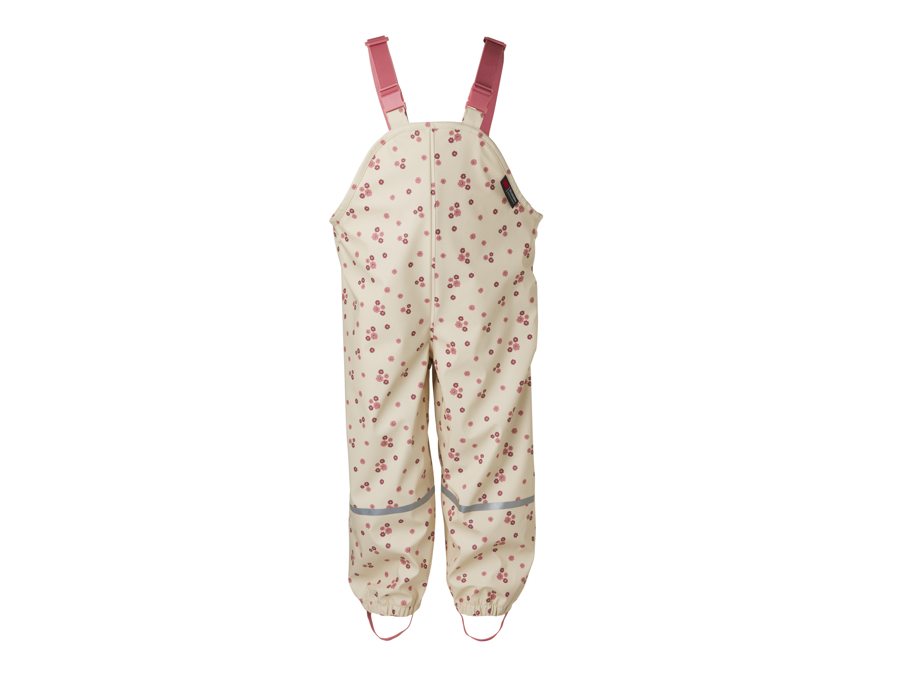 LUPILU® Baby Kleinkinder Matsch- und Buddel-Latzhose, gefüttert (Creme, 122/128)