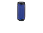 Zylindrischer Bluetooth-Lautsprecher mit blauem LED-Licht