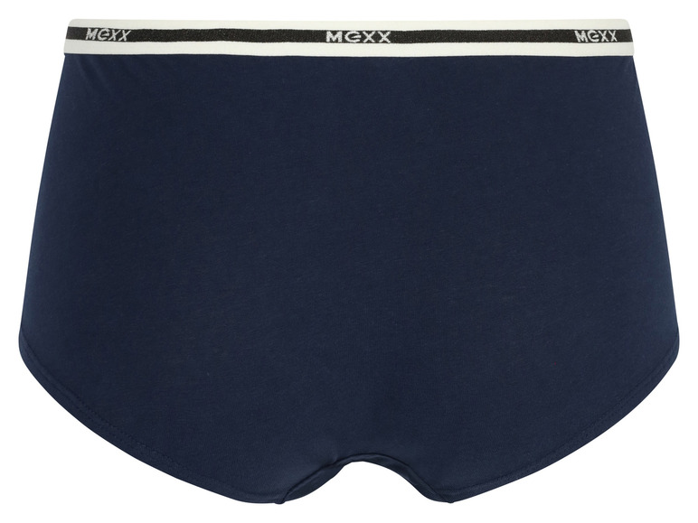 Dunkelblaue Unterhose mit weißem Band und 'M&GXX' Logo
