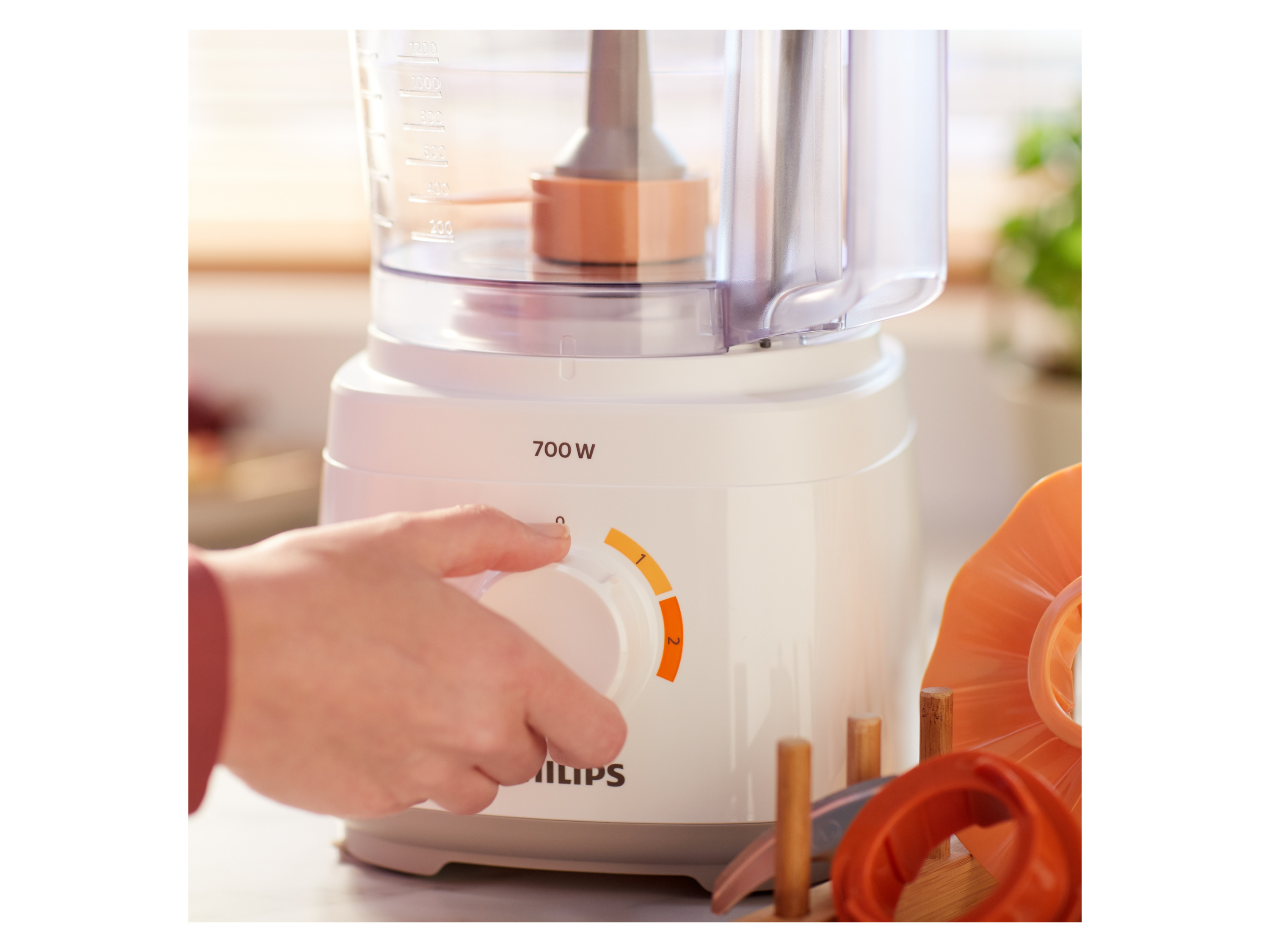 Thumbnail - PHILIPS Küchenmaschine/Food Processor »HR7310/00« 700 W