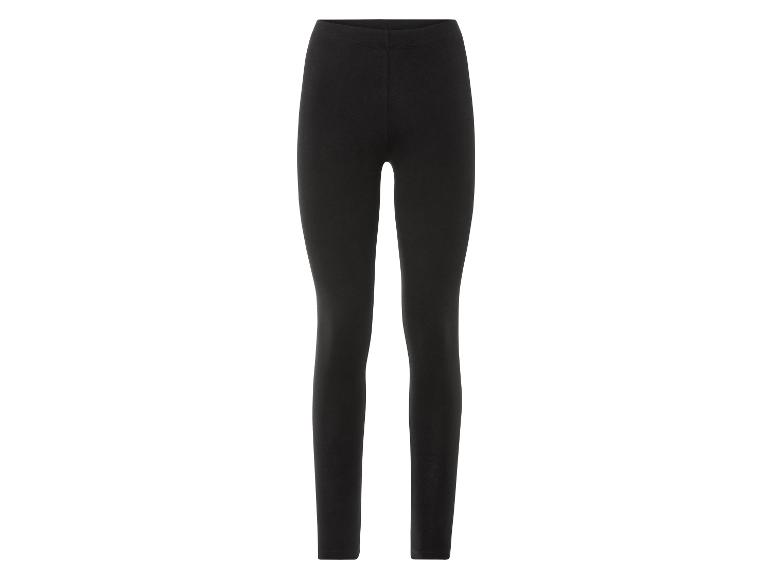 Schwarze Leggings für Damen.