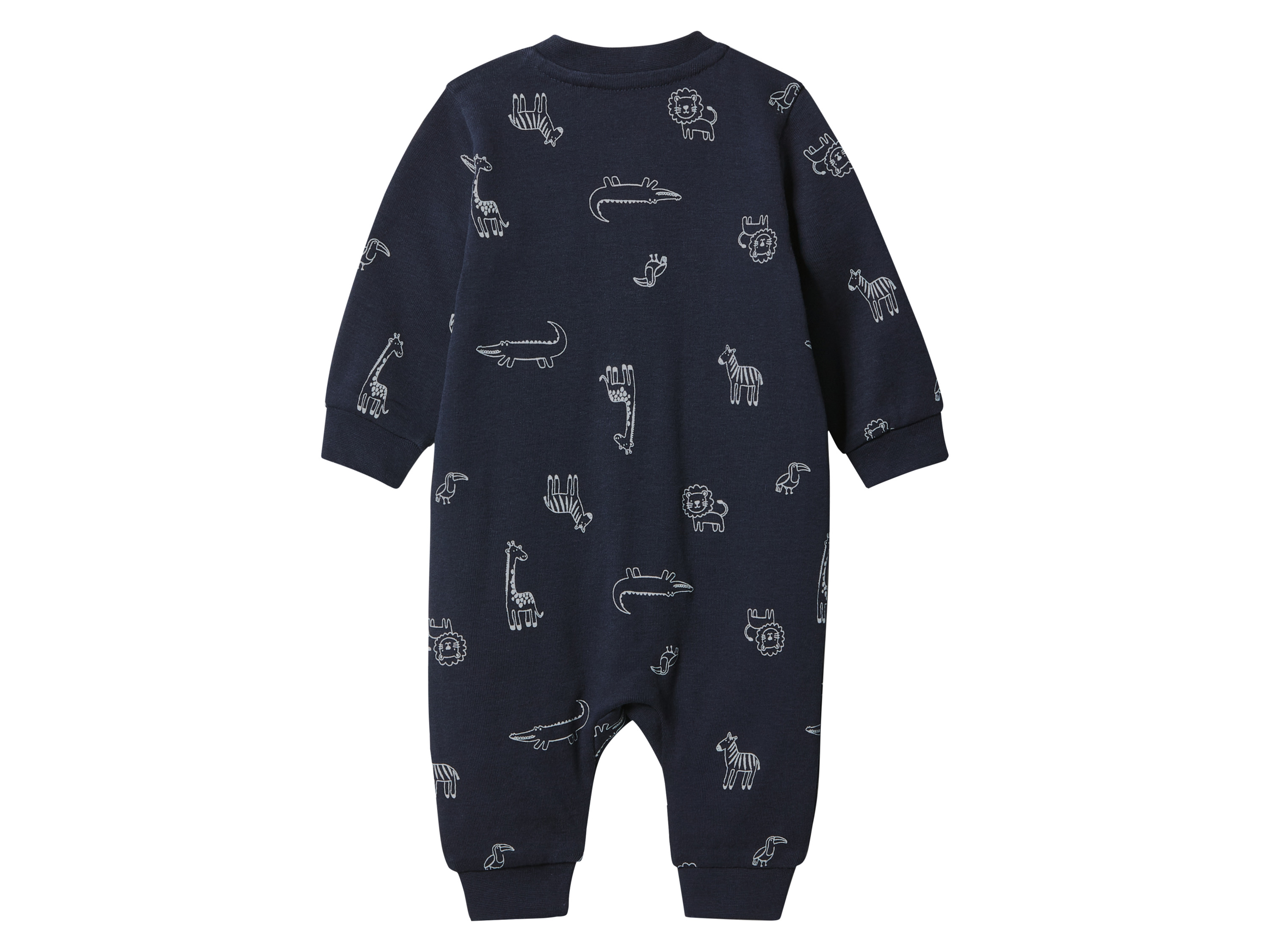 Thumbnail - lupilu® Baby Schlafoverall (Navy, 74/80)
