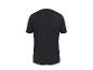 Schwarzes Kurzarm-T-Shirt, Rückansicht