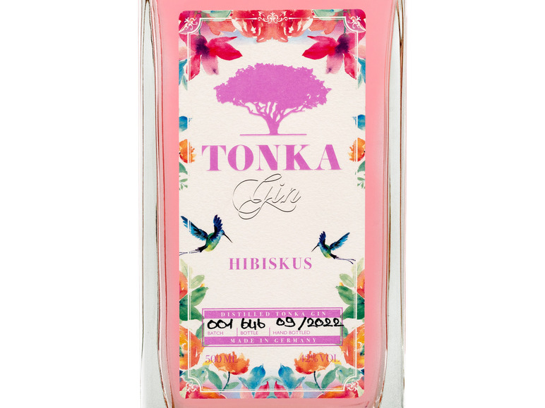 Vol 42% Tonka Gin Hibiskus