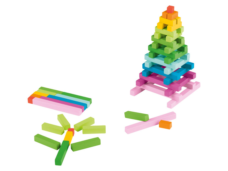 Gehe zu Vollbildansicht: Playtive Holz-Rechenspielzeug, nach Montessori-Art - Bild 2
