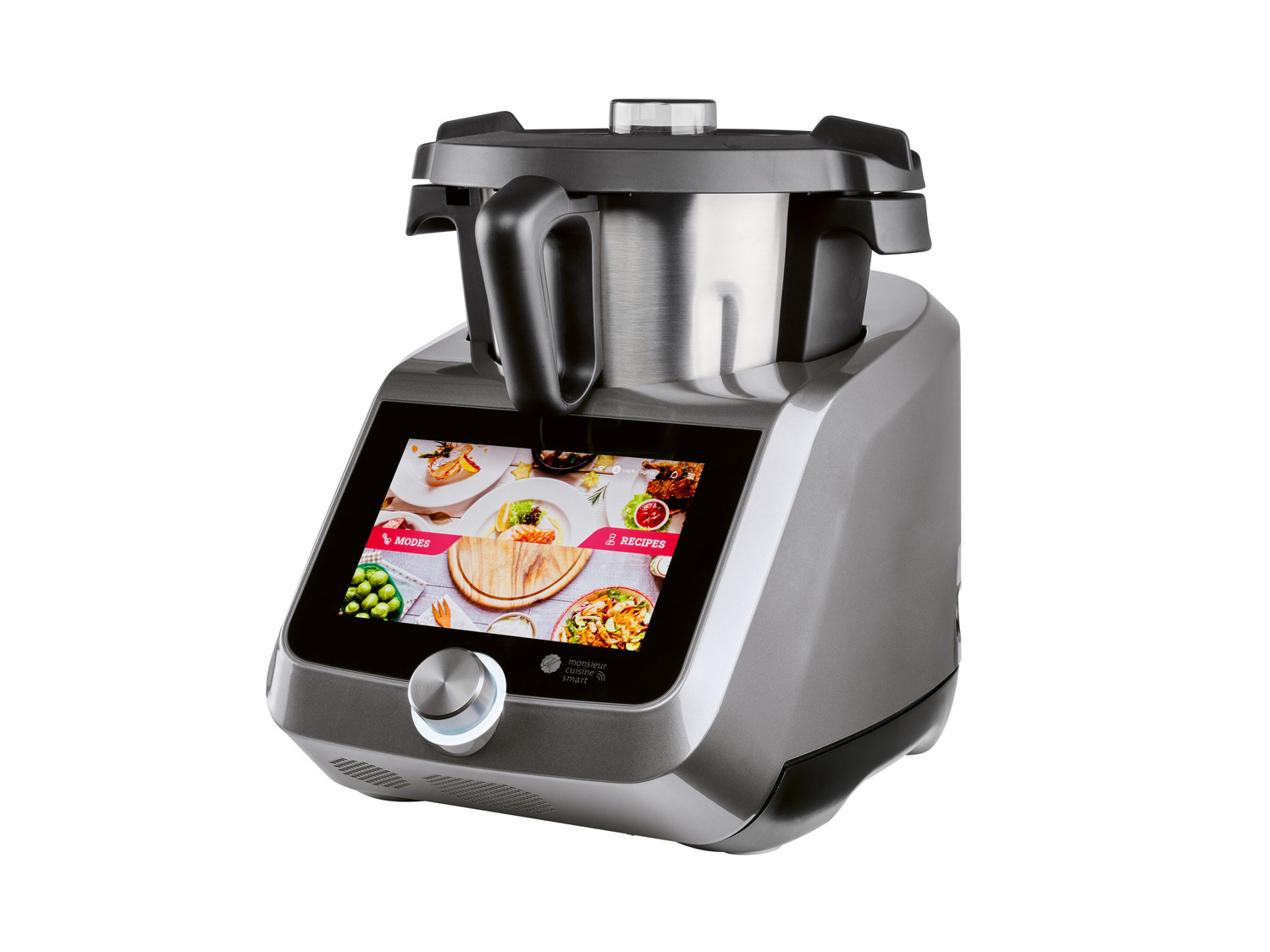 SILVERCREST Monsieur Cuisine Smart | Multifunktions-Küchenmaschine Rot