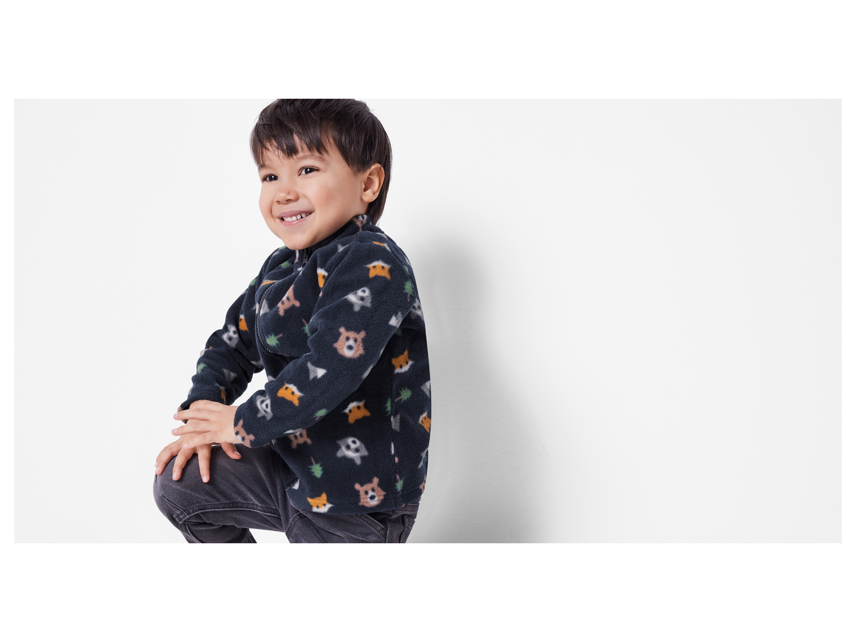 Thumbnail - lupilu® Kinder-3-in-1-Allwetterjacke, 2-teilig (grün/marine, 110/116)