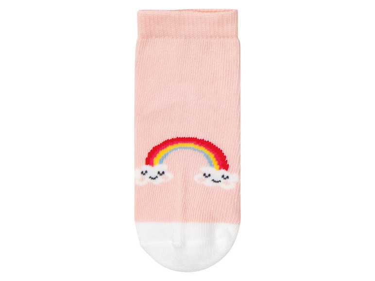 Gehe zu Vollbildansicht: lupilu® Baby Mädchen Socken, 5 Paar, mit Bio-Baumwolle - Bild 17