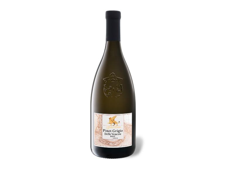 GIULIO PASOTTI Pinot Grigio Venetien DOC trockener Weißwein 2025 in einer Flasche mit Etikett.