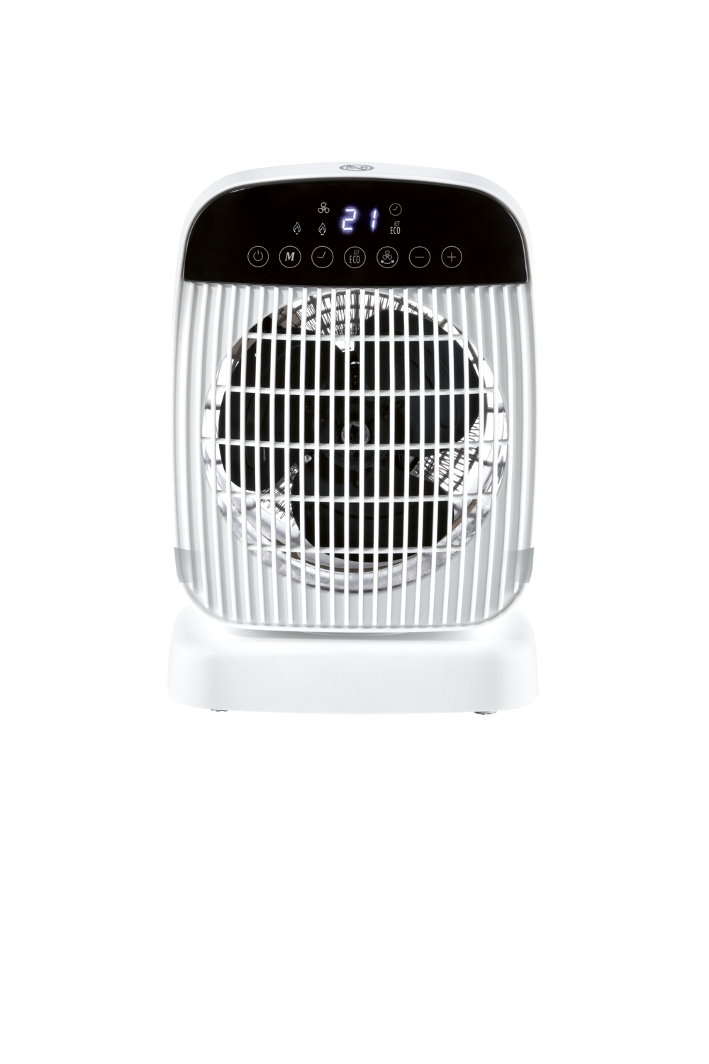 TRONIC® Heizlüfter mit LCD + Fernbedienung (Weiß) – Bild 2 von 4