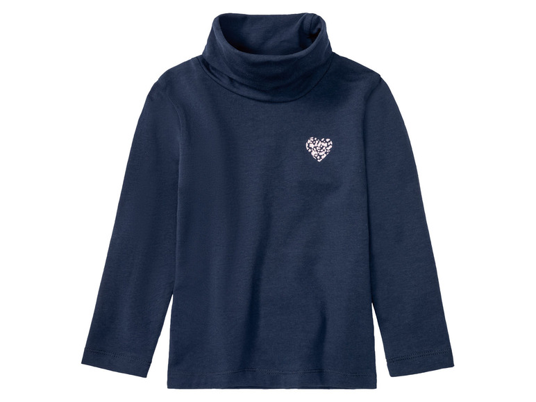 Kleinkinder Rollkragenshirts mit Baumwolle, 2er Set