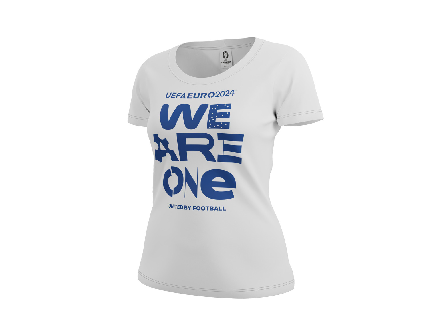 Damen T-Shirt »UEFA EURO 2024«, mit Rundhalsausschnitt