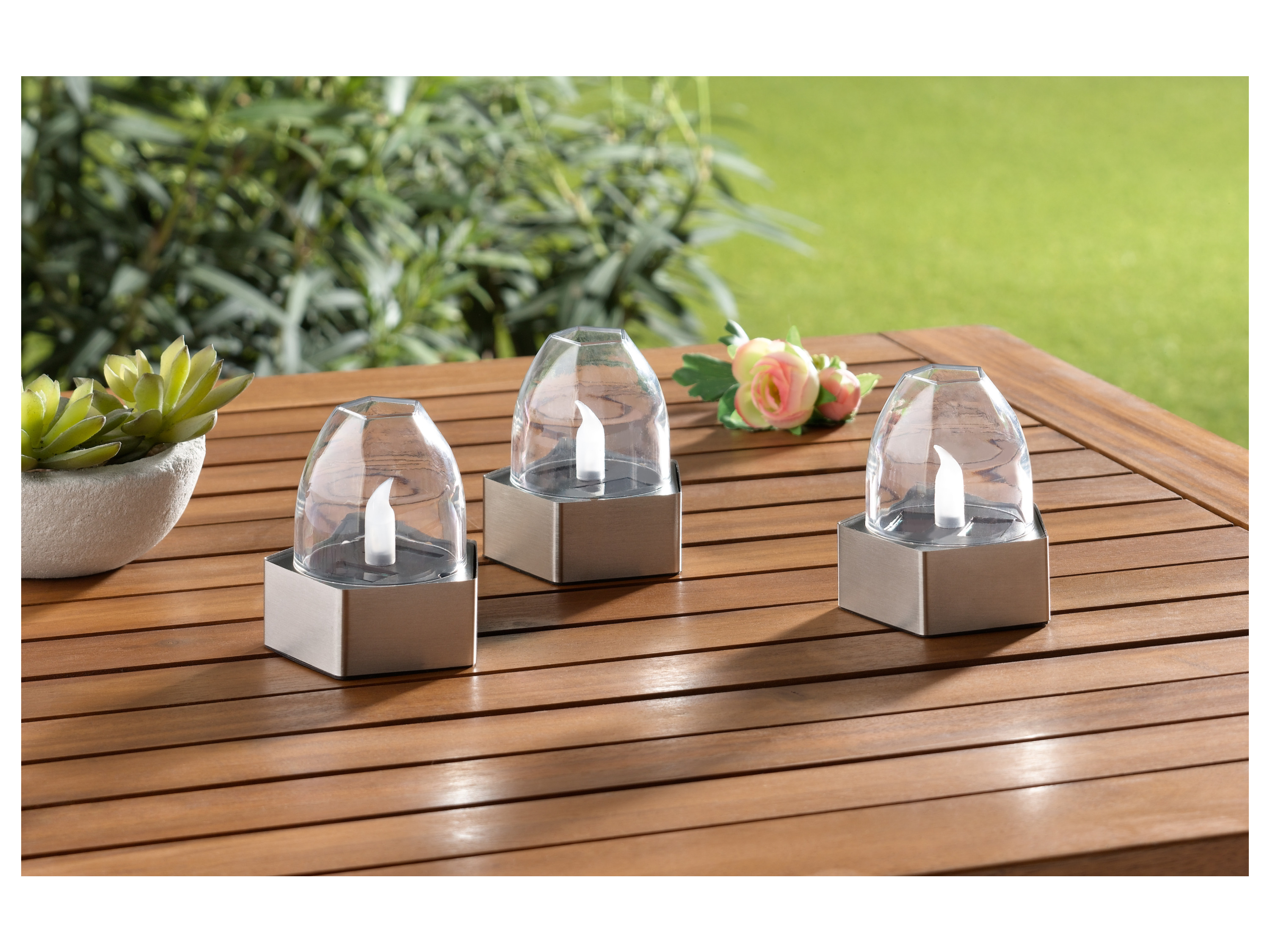 Thumbnail - LIVARNO home LED Solarleuchte (Lampe / 3er Set)