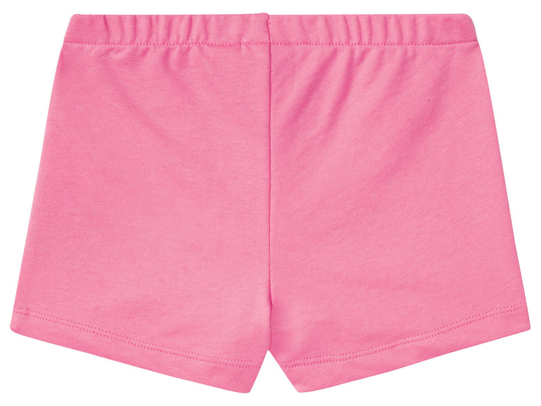 Gehe zu Vollbildansicht: Kleinkinder Mädchen Shorts und T-Shirt, 2-teilig, aus weicher Single-Jersey-Qualität - Bild 7
