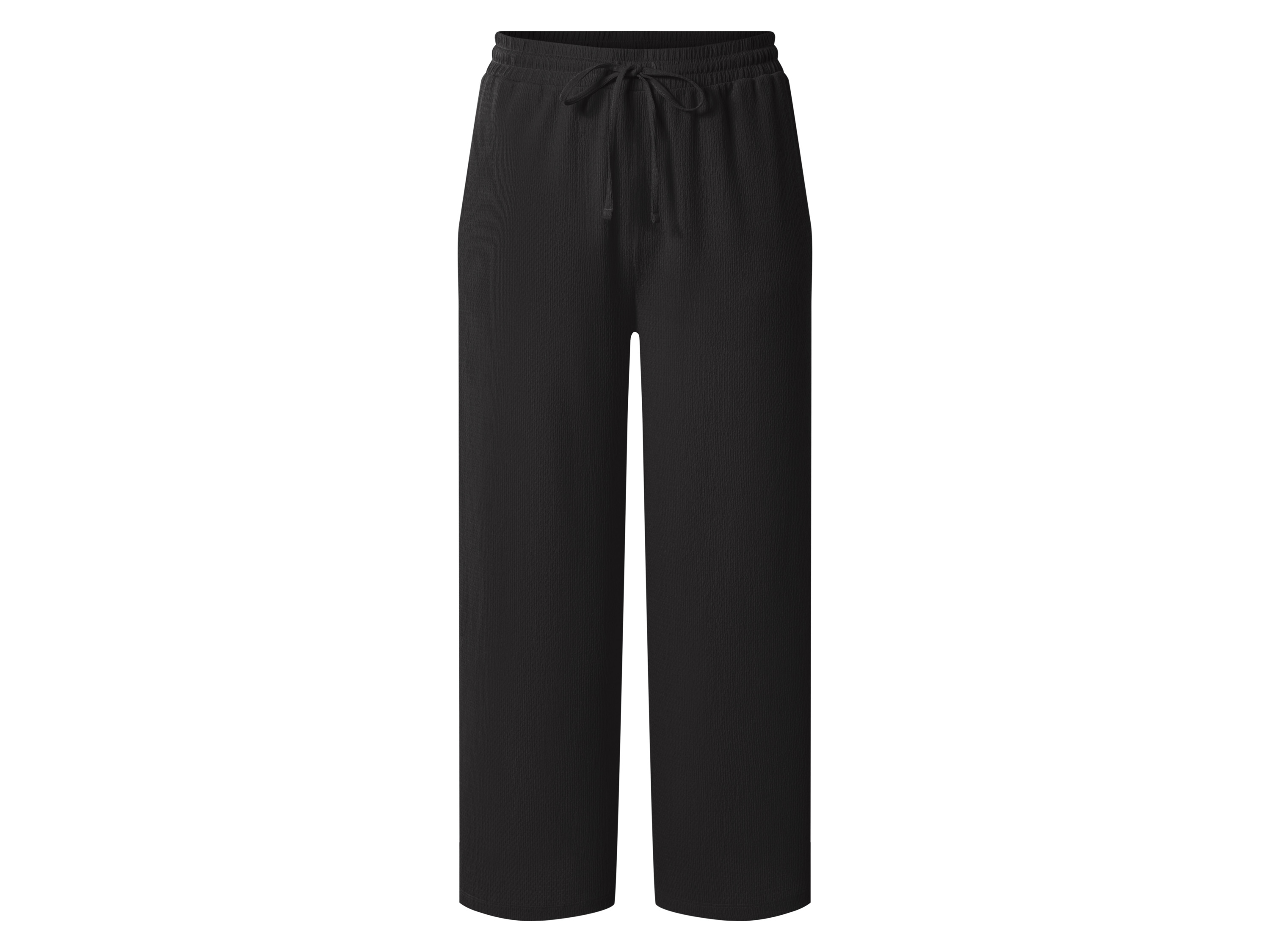 ESMARA® Damen Hose, Wide Leg (Schwarz, XXL(52/54))