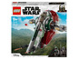 LEGO Star Wars Set mit Boba Fetts Starship und Minifiguren von Boba Fett und The Mandalorian.