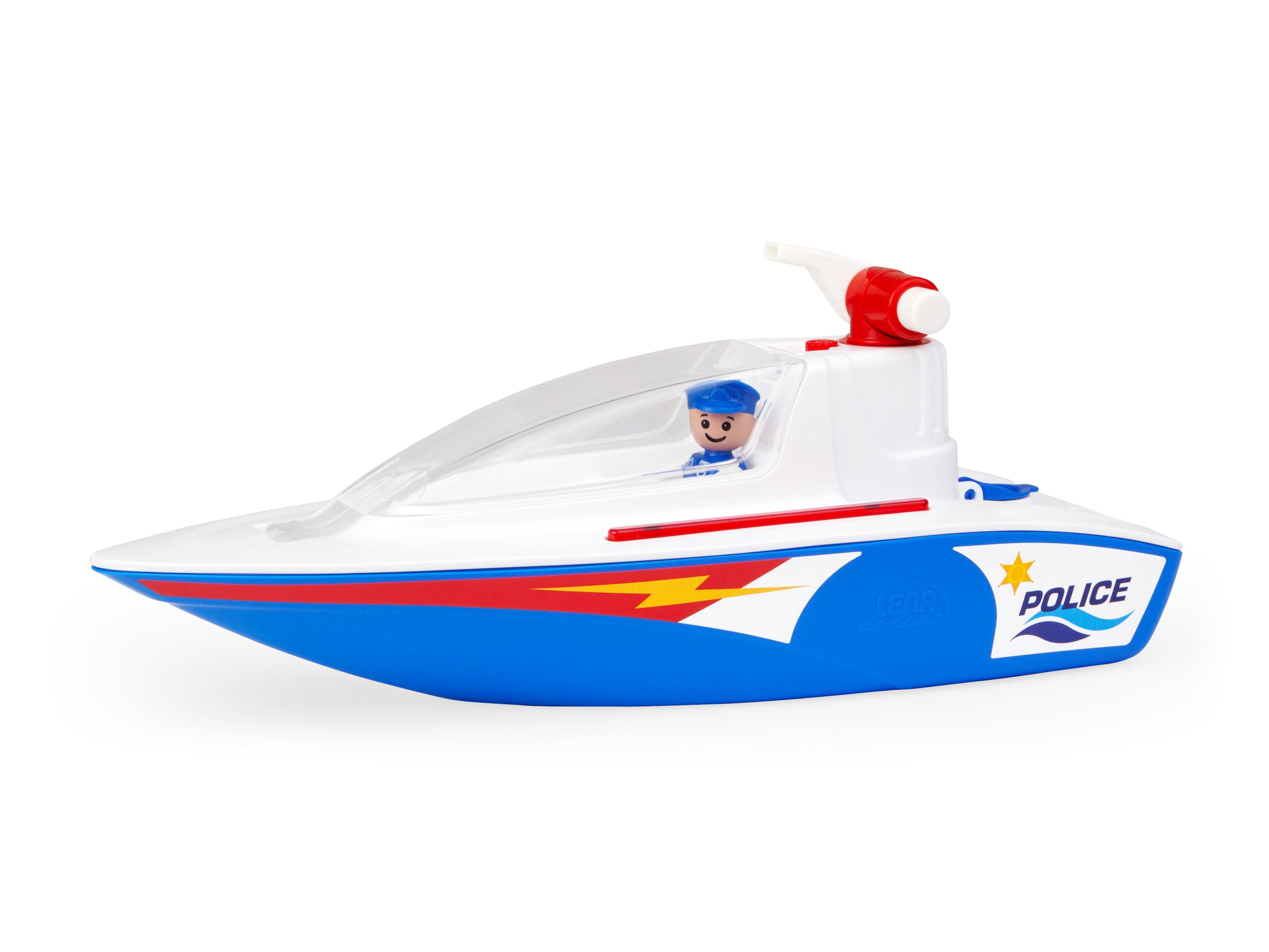 LENA BOAZZ Spielzeugboot (Polizei)