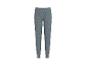 Blaugraue Jogginghose mit Blattmuster.