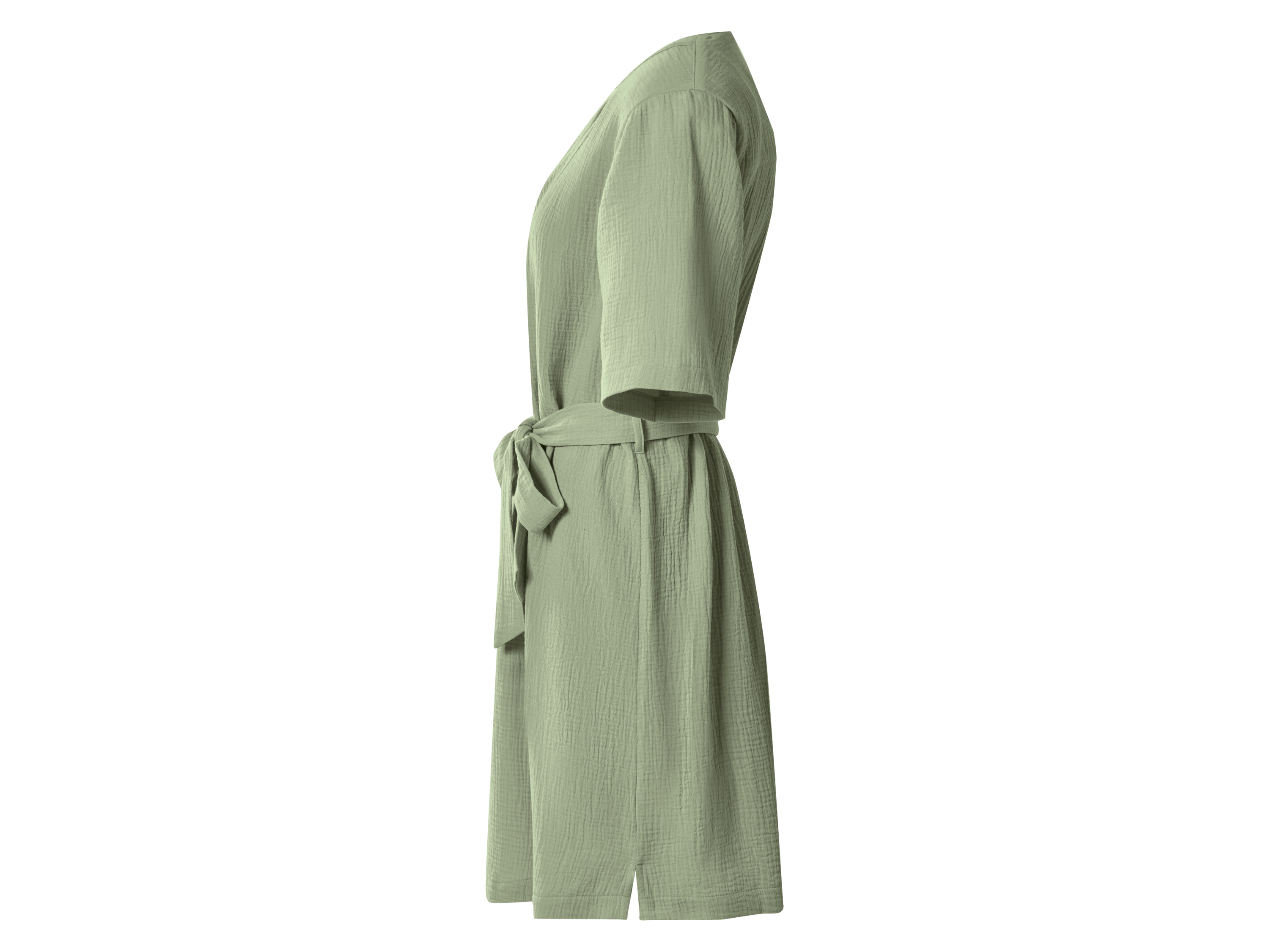 ESMARA® Damen Musselinkleid (Grün, S(36/38)) – Bild 4 von 4