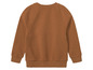 Ein braunes Sweatshirt mit langen Ärmeln.