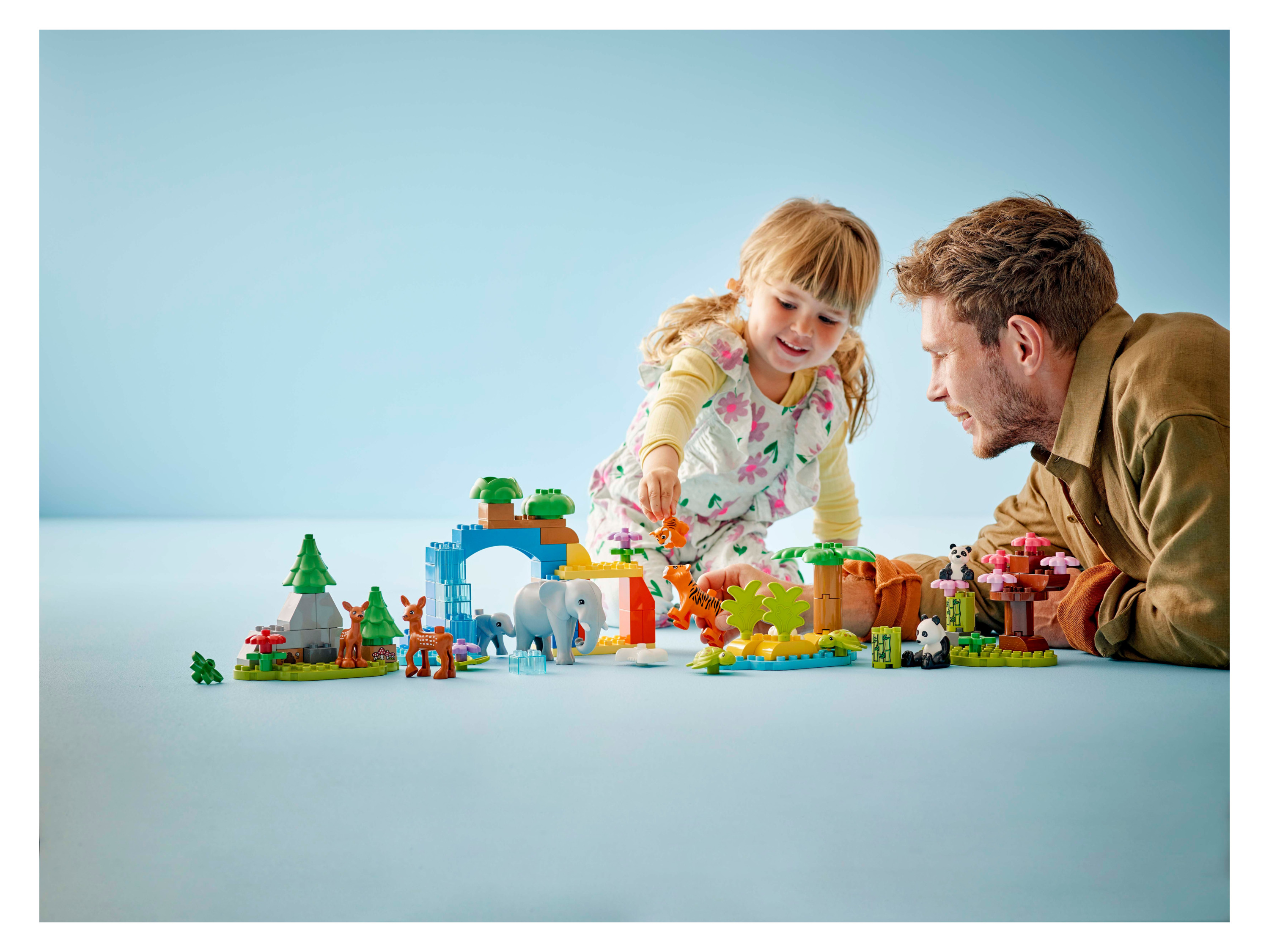 Lego DUPLO Town 10446 Wild Animal Families Building Set 3