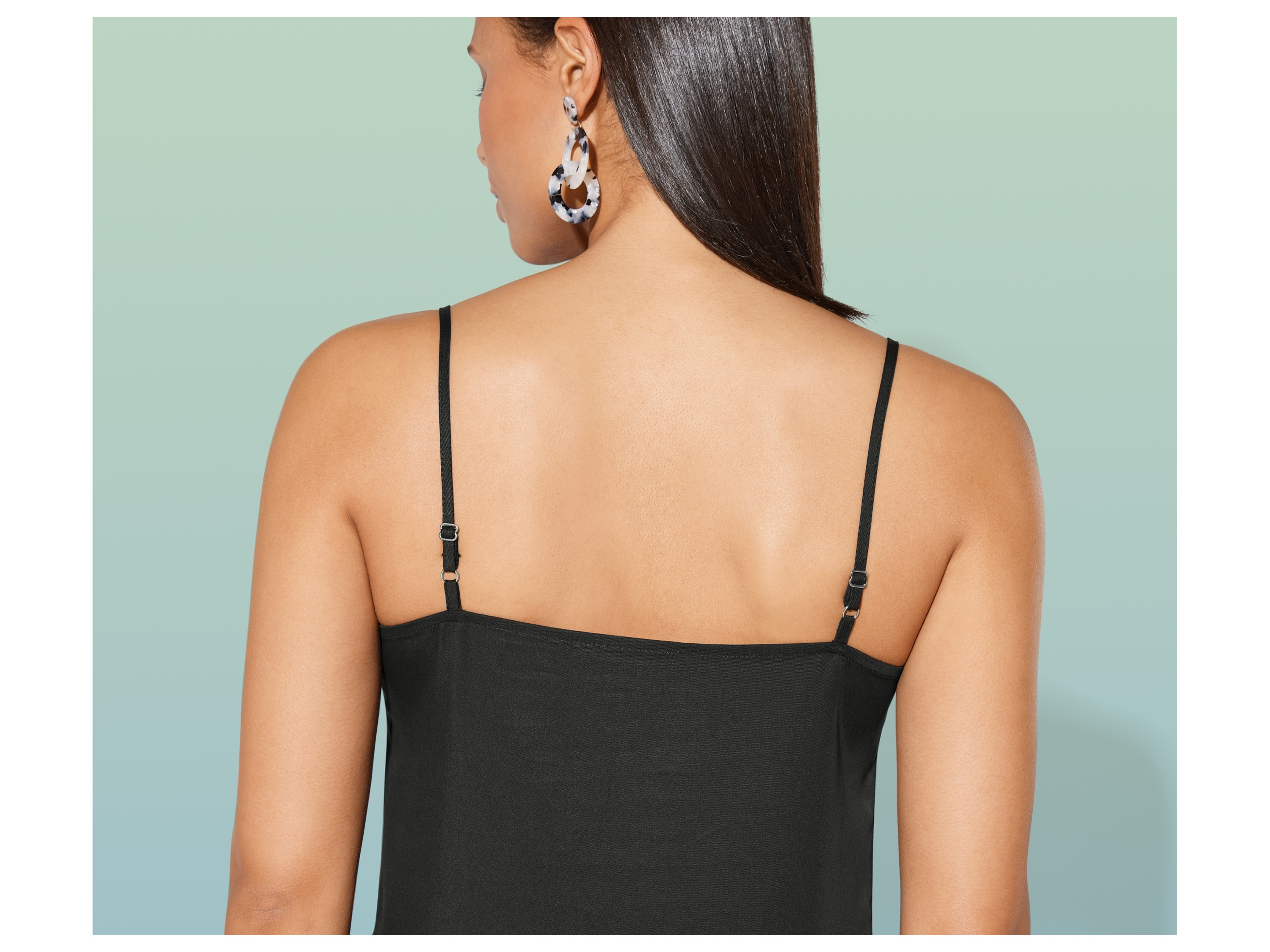 Thumbnail - esmara® Damen Kleid Midi (Schwarz, 44)