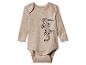 Beiger Baby-Body mit Tigger-Aufdruck