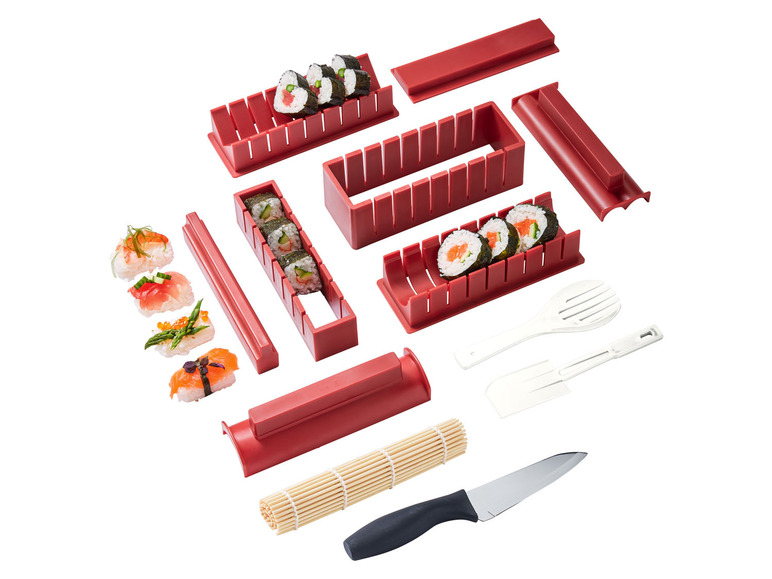 Gehe zu Vollbildansicht: ERNESTO Sushi Maker Kit, 13-teilig - Bild 10