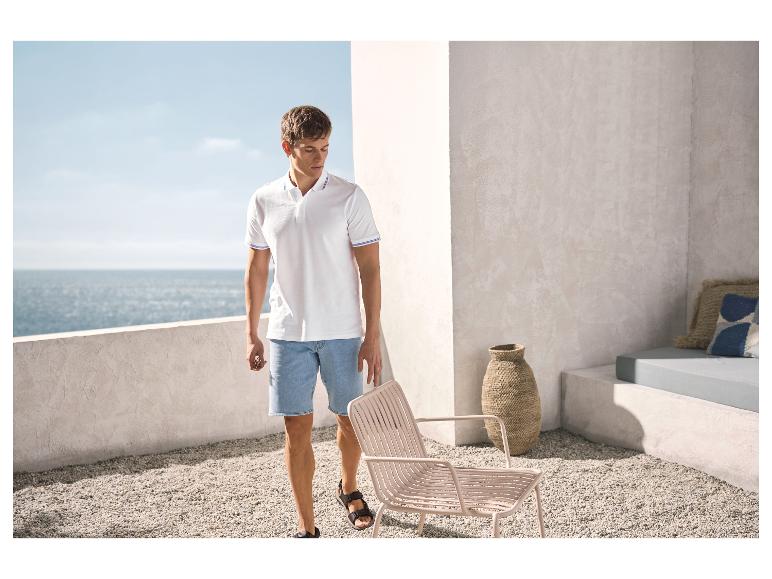 Herren Sweat-Denim-Bermudas
