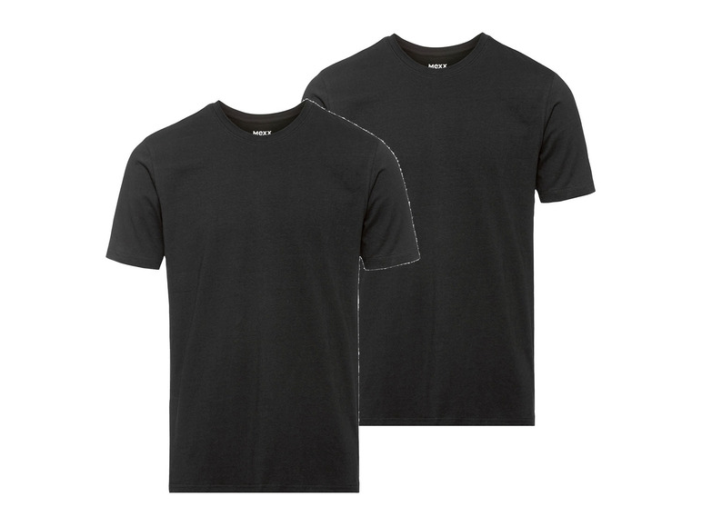 Gehe zu Vollbildansicht: MEXX Herren Unterhemden-T-Shirts, 2 Stück, Regular Fit - Bild 12