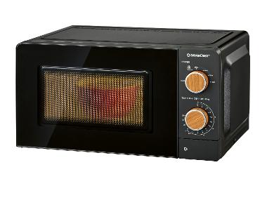 SILVERCREST® Mikrowelle »SMWH 700 C1« mit Holzdesign, ca. 17 l