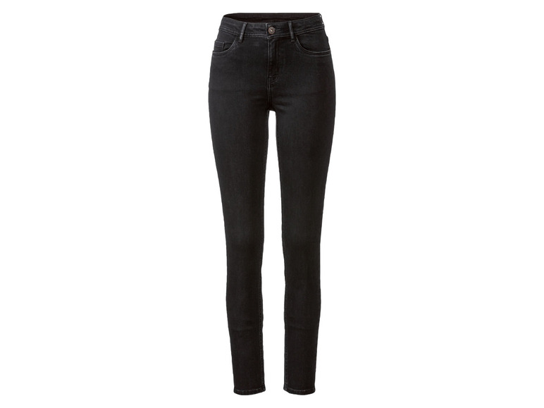 Schwarze Skinny Jeans für Damen.