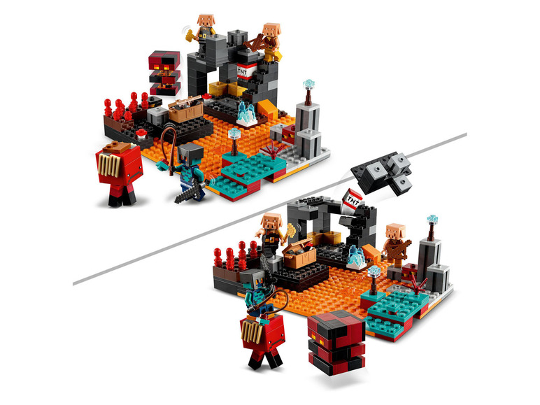 Gehe zu Vollbildansicht: Lego Minecraft 21185 »Die Netherbastion« - Bild 3